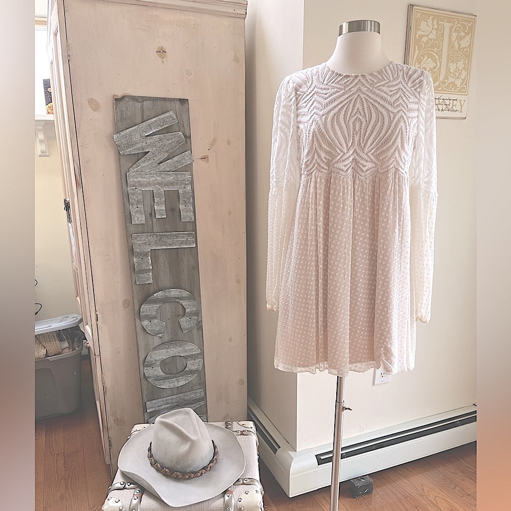 Bcbg baby doll dress